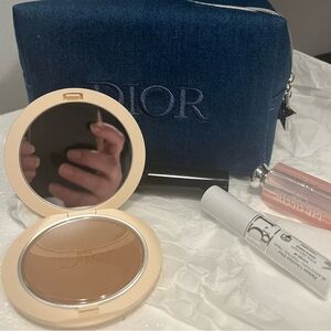 BRAND NEW DIOR BEAUTY SET AND DIOR BRONZER!